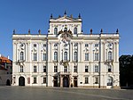 Arcibiskupský palác v Praze po přestavbě od J. Wircha, 2. polovina 18. století.