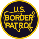 Seal and left sleeve patch of the United States Border Patrol