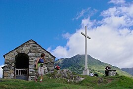 La croix Saint-Justin.