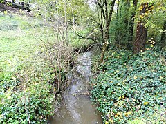 La Boëre au pont de la route de Venansault.