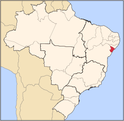 Vị trí của Sergipe