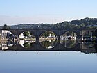 Le pont sur l'Aulne à Châteaulin.