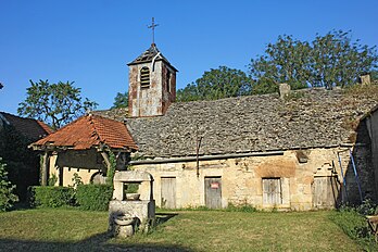 Chapelle de la grange cistercienne d'Émorots.