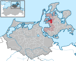 Läget för kommunen Gingst i Landkreis Vorpommern-Rügen