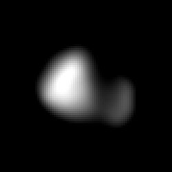 Snímek Kerbera zachyceného sondou New Horizons