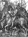 O cabaleiro, a morte e o demo, 1513