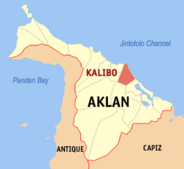 Kaart van Kalibo