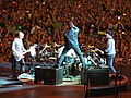 U2 in concert at Cowboys Stadium in Arlington, TX