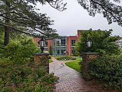 Gate looking toward the Callahan Center