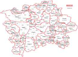 Praga – Mappa