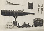 Skeppets kanon och andra föremål