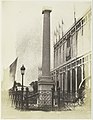 Column of Cornish granite at the 1851 Great Exhibition of the Works of Industry of All Nations in London in front of the Crystal Palace - Cheesewring Company