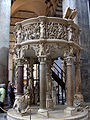 Púlpito de la catedral de Siena.