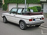 VW Golf I Cabriolet (rear)