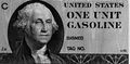 Gasoline coupon for rationing