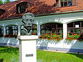 His statue in Kiskőrös, Hungary