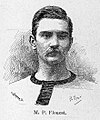 Paul Flouest en 1888 (Champion de la Seine en 1887 et 1888 et de France en 1888 en skiff);