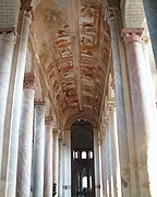 Élévation à un niveau, abbatiale de Saint-Savin-sur-Gartempe[62].