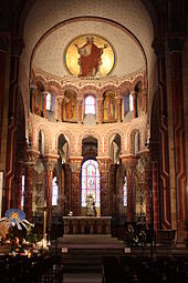 Chœur de l'église Saint-Austremoine