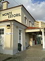 O edifício da Estação Ferroviária de Monte Estoril
