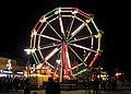 Ferris wheel at a fair in Yate, Bristol, England