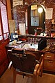 Historical barber salon