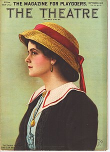 Molly Pearson on the cover of The Theatre