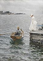 Sommarnöje Prazer de verão 1886.[8][9]