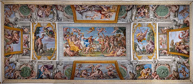 Annibale Carracci, plafond de la galerie Farnèse