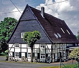 Schilderachtige oude boerderij in het gehucht Blumenthal