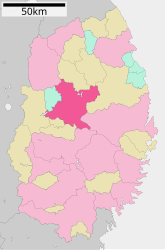 Morioka – Mappa