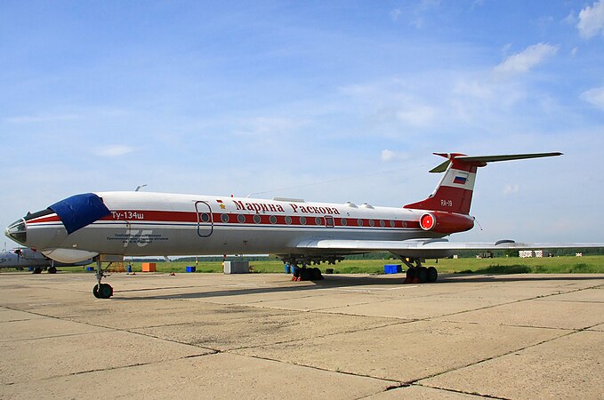 Tupolev Tu-134Sh Marina Raskova Aerlu Rusia