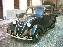 Fiat 508 C Balilla 1100: později Fiat 1100