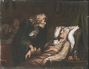 Le Malade imaginaire (1860-1862), Philadelphie, Philadelphia Museum of Art.