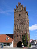 Steintor in Anklam, Giebel ab 1450