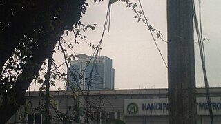 VTV Tower looking from Hanoi Metro Line 3 Construction Site.jpg