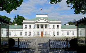 Belweder Palace, official seat of the President