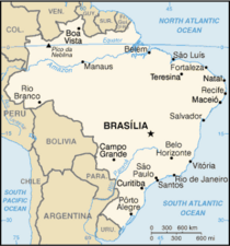 Mapa de Brasil