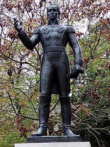 Estatua de Simón Bolívar, Londres (Reino Unido).