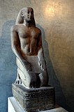 Estàtua de Nakhthorheb agenollat Col·lecció Sallier 1816