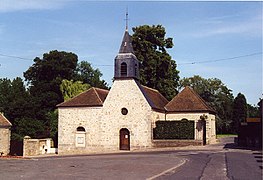 L’église Saints-Côme-et-Damien.