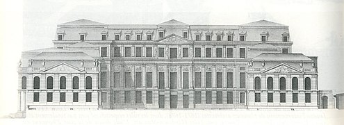 Façade du château.