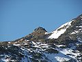 Gipfel des Kröndlhorns im Herbst vom Anstieg aus dem Windautal gesehen.