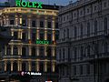 The Rolex sign in Vienna (2007)