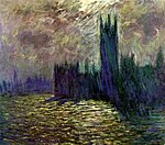 Parlamentet cirka 1904, Musée Marmottan Monet, Paris