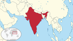 Lokasie van India