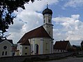 St. Jacobus-de-Meerderekerk (1713) te Mindelau