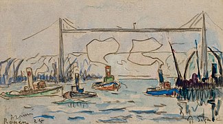 En 1925, par Paul Signac.