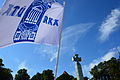 Tartu Ülikooli Rahvakunstiansambli lipp
