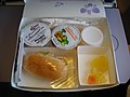 Airline breakfast on a Thai airways flight